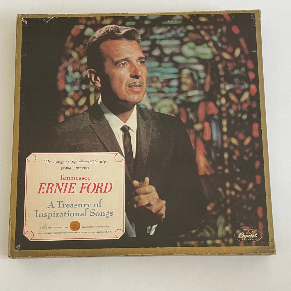 Ernie Ford - A Treasury of Inspirational Songs (6 Vinyl Records Box) - Tested